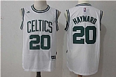 Boston Celtics #20 Gordon Hayward White Swingman Jersey,baseball caps,new era cap wholesale,wholesale hats
